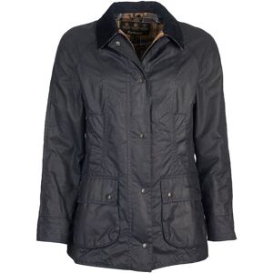 Barbour Beadnell® Wax Jacket Dam, Navy, 40