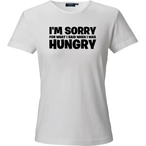 I'm Sorry & Hungry T-shirt   DamXXLVit Vit