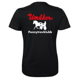 T-shirt Dam   Umåker PonnytravklubbMSvart Svart