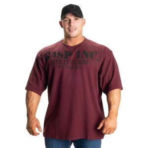 Gasp Iron Thermal Tee Maroon Xxxl