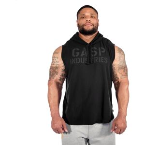 Gasp Thermal Sl Hoodie Washed Black