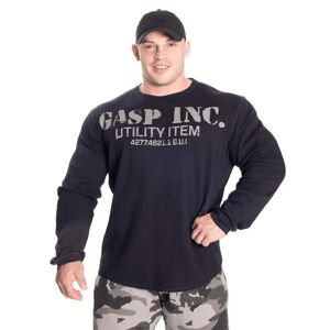 Gasp Thermal Gym Sweater Asphalt M