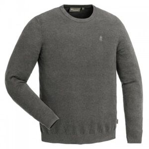 Pinewood Värnamo Crewneck Knitted Sweater 5049 (Färg: Gråmelerad, Storlek: XL)