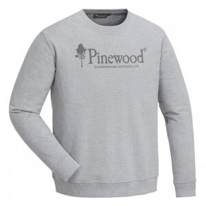 Pinewood Sweater Sunnaryd 5778 (Färg: Ljusgrå, Storlek: 2XL)