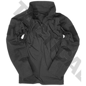 Mil-Tec Tactical Shirt (Färg: Svart, Storlek: M)