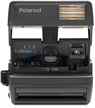 4715 Polaroid Originals  – 600 One Step Close up omedelbar kamera – svart