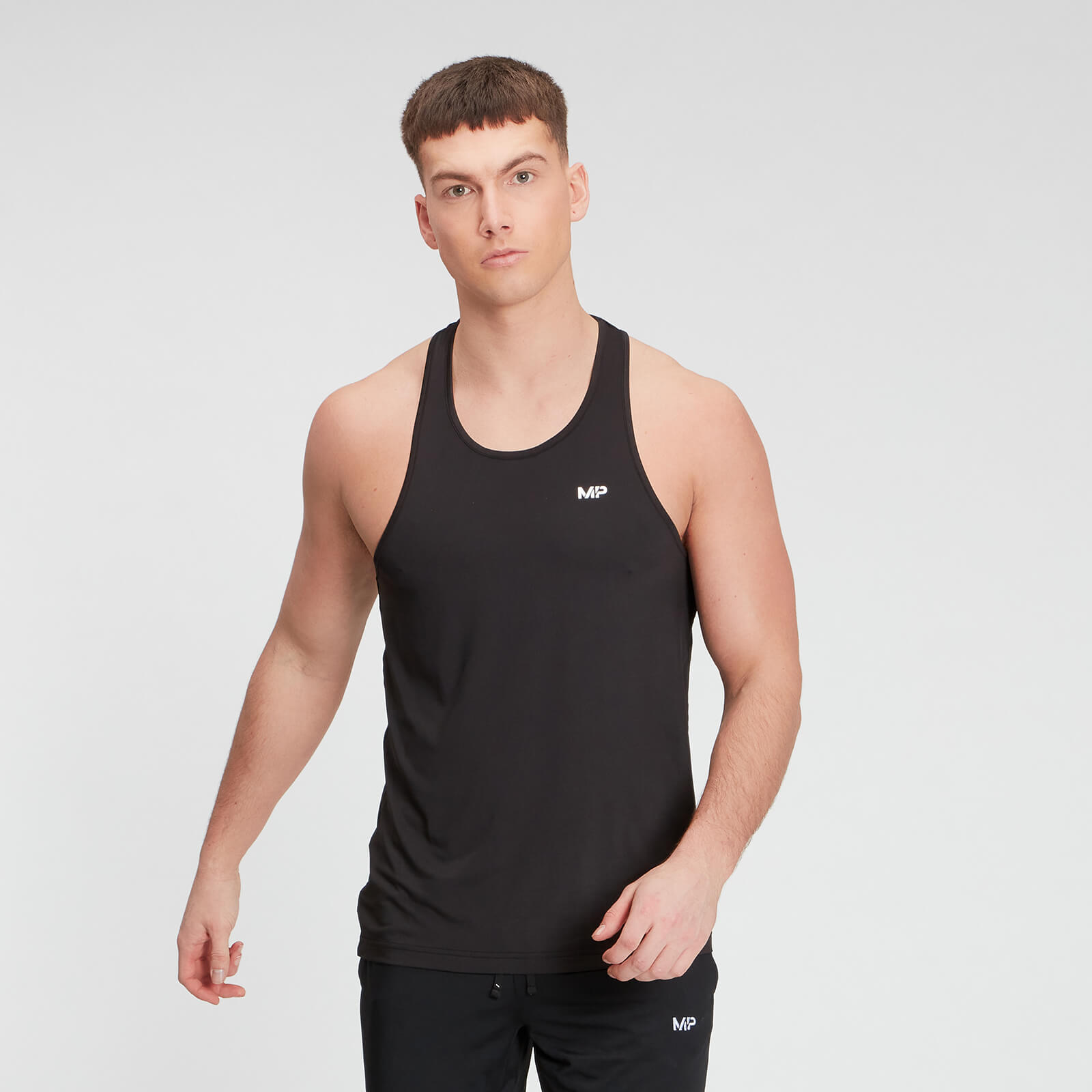 Myprotein MP Essentials Training Stringer Vest för män – Svart - L