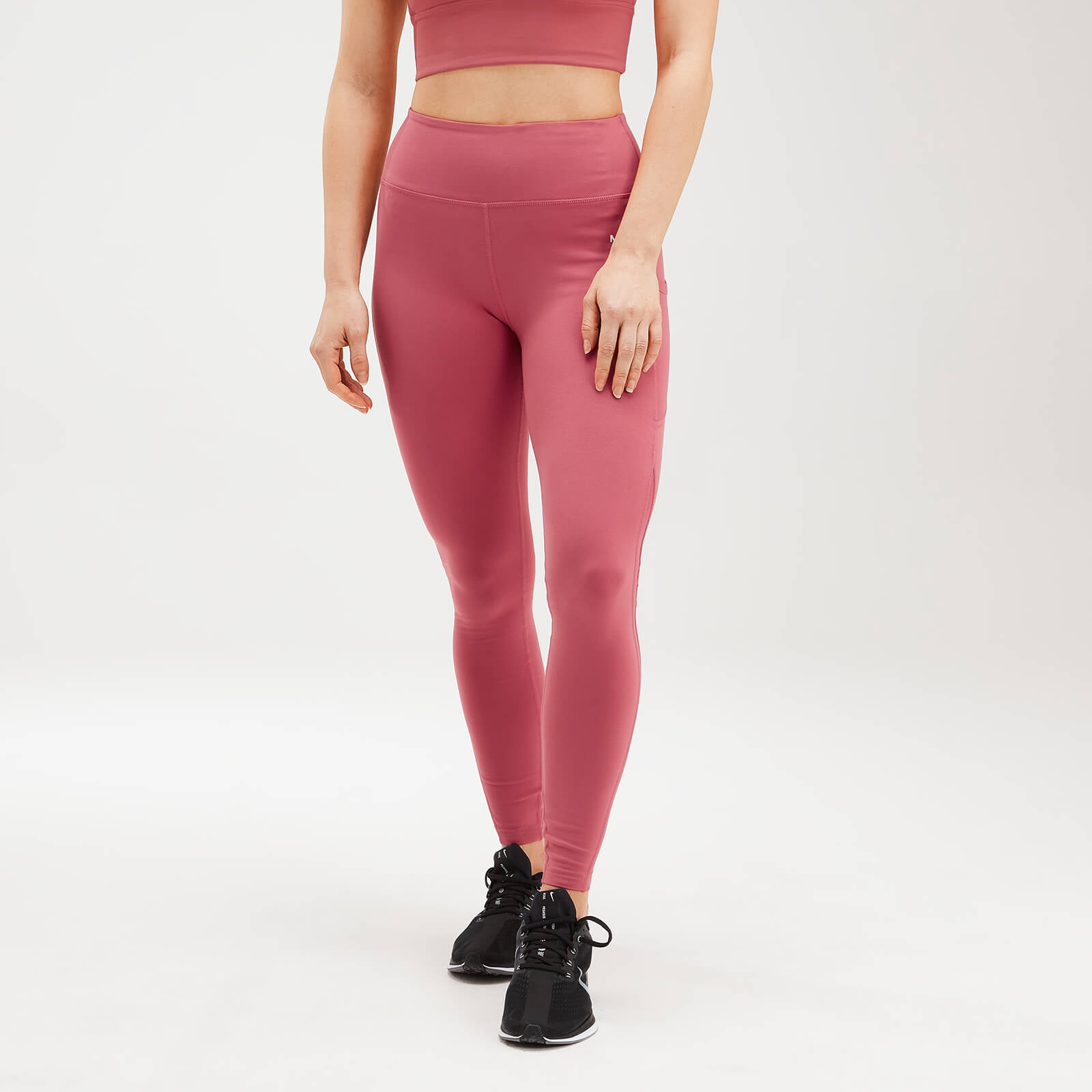 MP Women's Power Mesh Leggings - Berry Pink - XXL