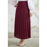 Instyle Luisa Waist Elastic Pleated Skirt - Plum 44