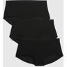 Gap Hip Panties, 3 Pcs - Women Čierna S