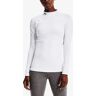 Under Armour Ua Cg Authentics Mockneck-Wht T-Shirt Šedá L