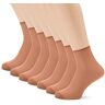 DIM Socken Kurze Socken Beauty Resist Komfort Damen x6, Beige, One Size