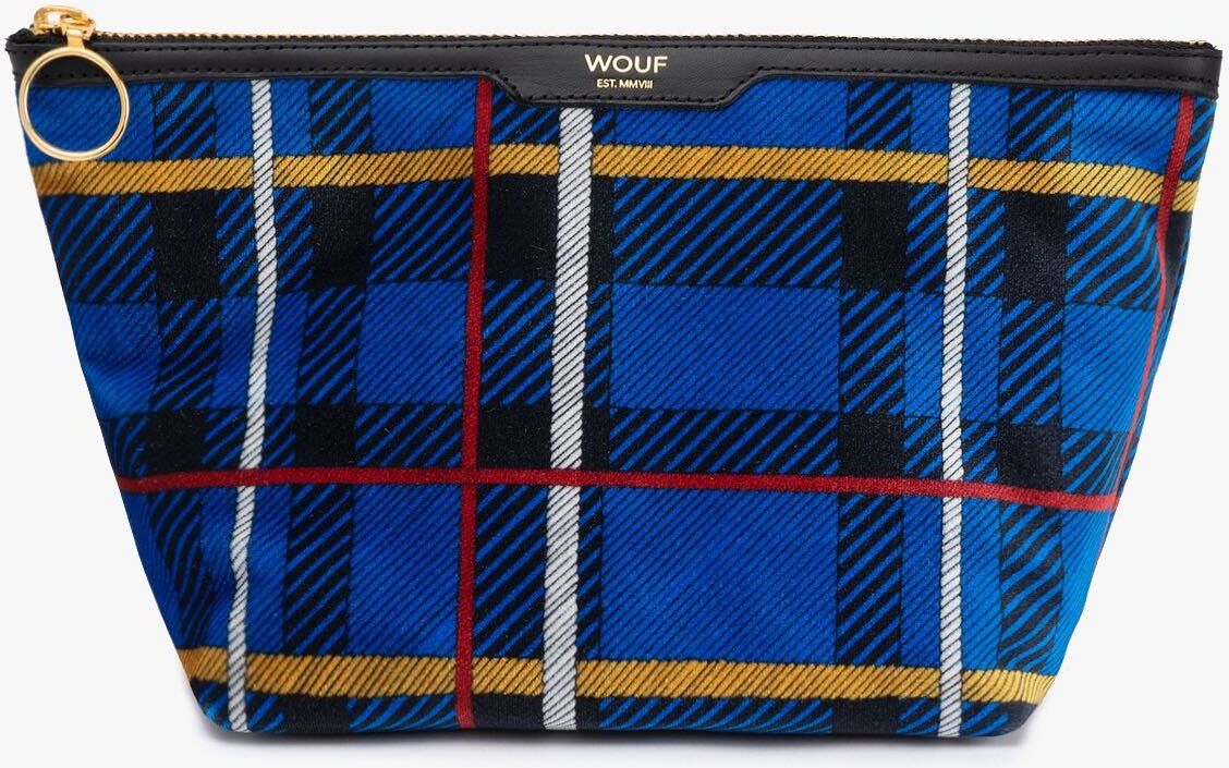 WOUF Kozmetická taštička Tartan Velvet