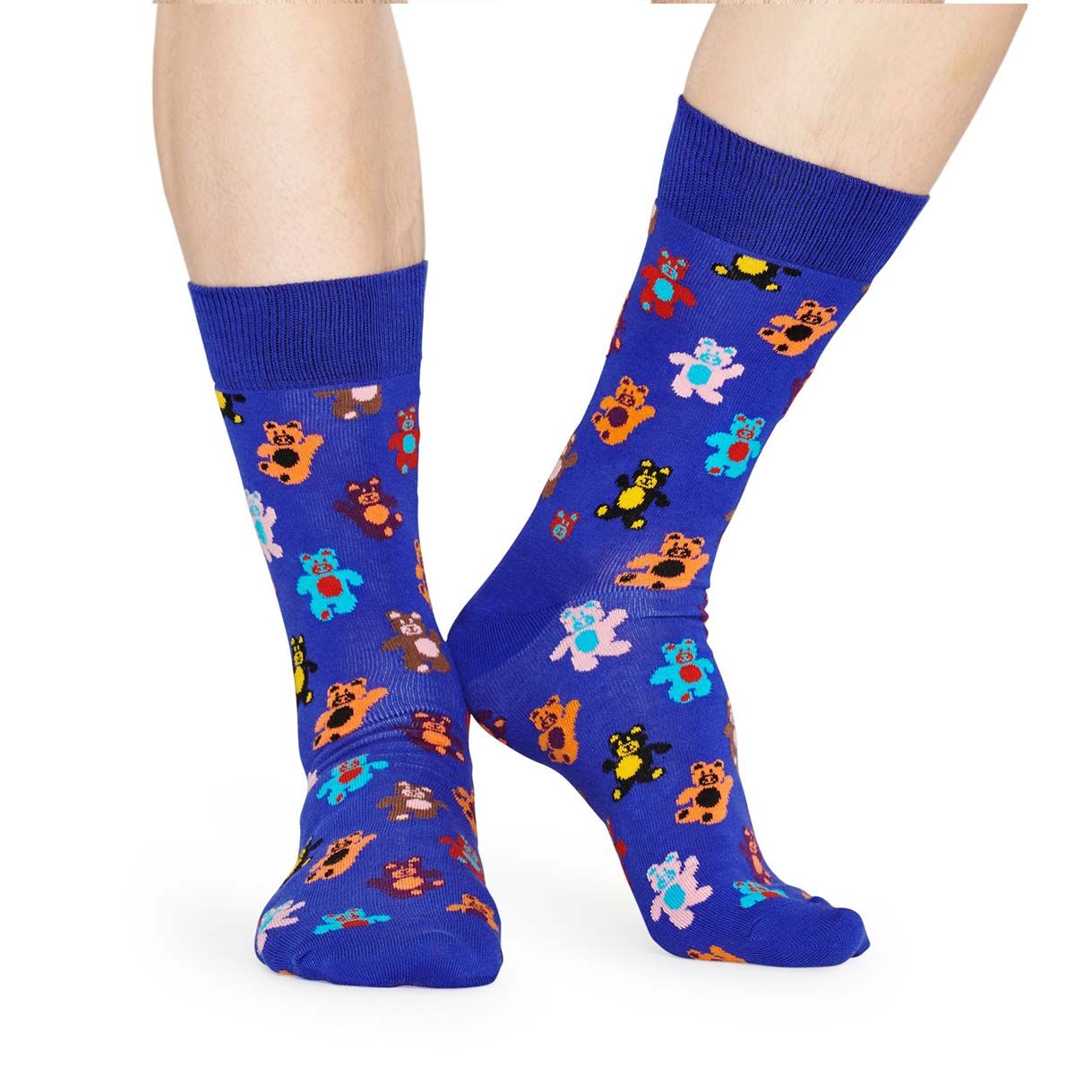 HAPPY SOCKS Farebné vzorované ponožky Teddybear – 41 - 46