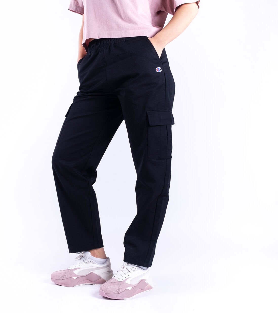 CHAMPION Čierne nohavice Cargo Pants – L