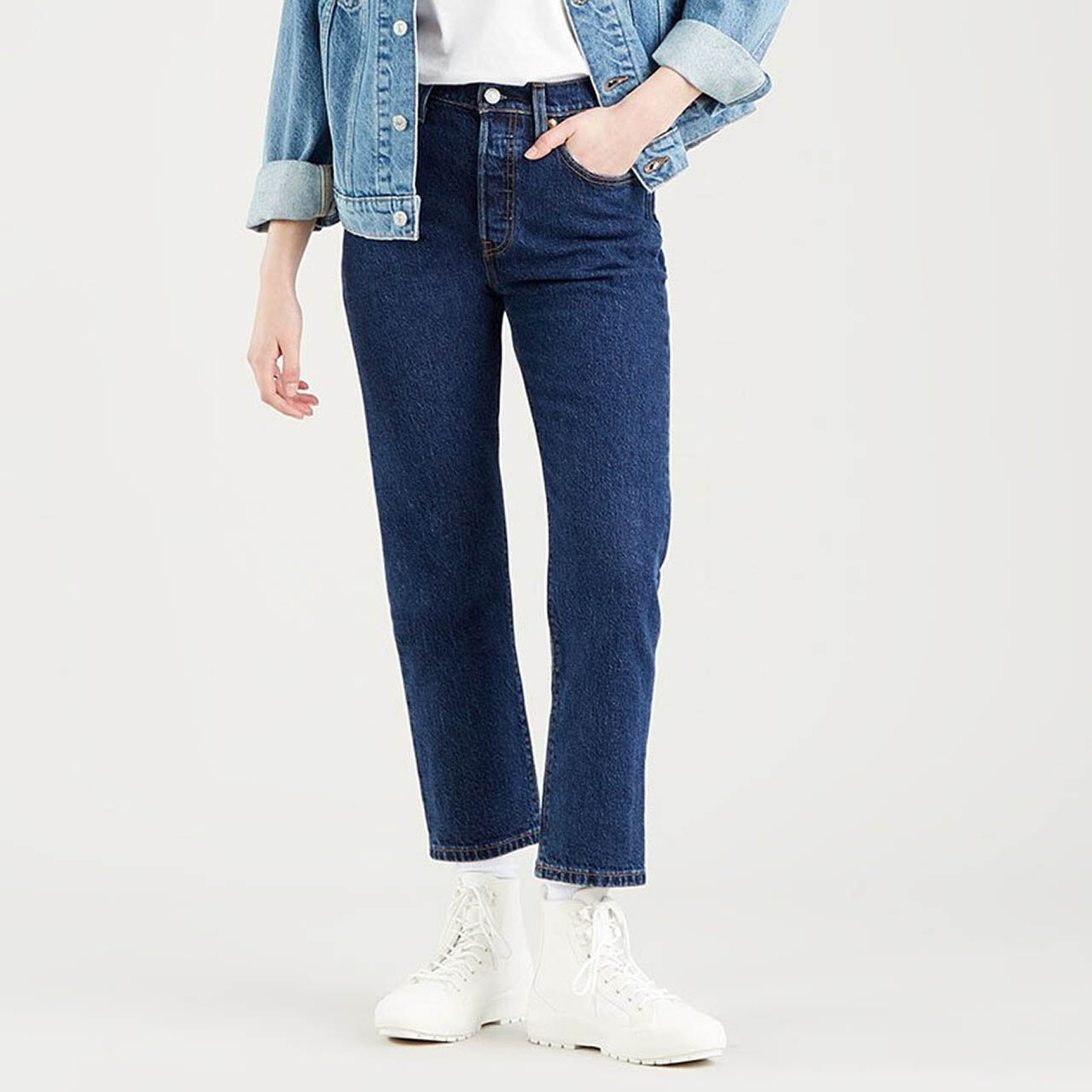 LEVI'S 501 Original Crop Jeans – 25/28