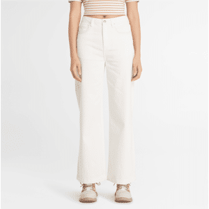 Timberland - Carpenter Trousers with Refibra Technology for Women in White, Woman, White, Size: 27