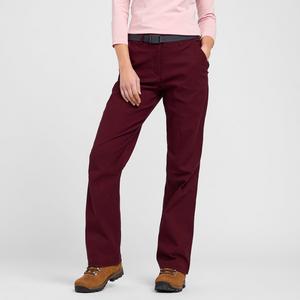 Brasher Women's Stretch Trousers - Burgundy, Burgundy - female