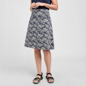 Weird Fish Women's Malmo Skirt - Navy, Navy - female