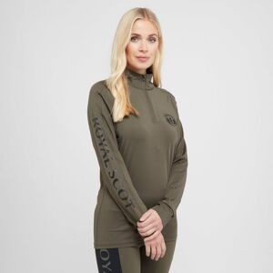 Royal Scot Women's Gracie Long Sleeve Baselayer Top Khaki - Khaki, Khaki 16