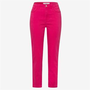 Brax Jeans 'Mary S' Cropped In Magenta Pink