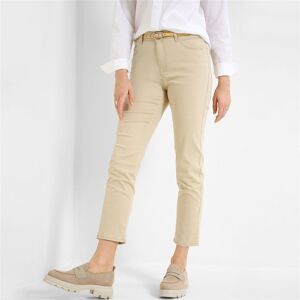 Brax Jeans 'Mary S' Cropped In Sand