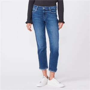 Paige Jeans ‘Brigitte’ Cropped Boyfriend Jeans In Blue