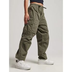 Superdry Womens Olive Night Parachute Grip Pant - Female - Green