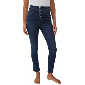 Free People Womens Dark Denim Skyline Skinny Jean - Female - Blue