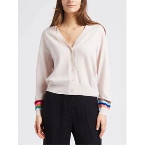 Paul Smith Womens Off-White Knitted Button Fasten Cardigan - Female - Off-White