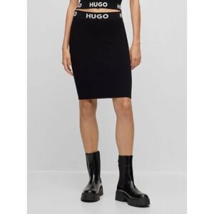 HUGO Womens Black Sarmola Skirt - Female - Black