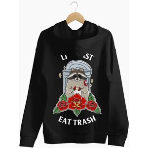 Broken Society Live Fast Eat Trash Hoodie (Unisex)