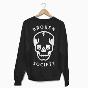 Broken Society Skull Sweatshirt (Unisex)