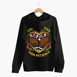 Broken Society Thick Thighs Thin Patience Hoodie (Unisex)