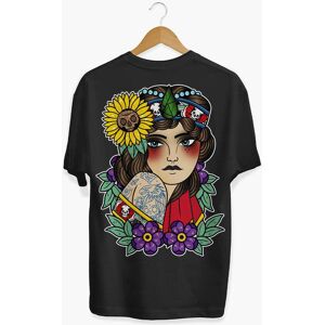 Broken Society Lady Sunflower T-Shirt (Unisex)