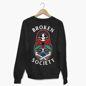 Broken Society Russian Doll Sweatshirt (Unisex)