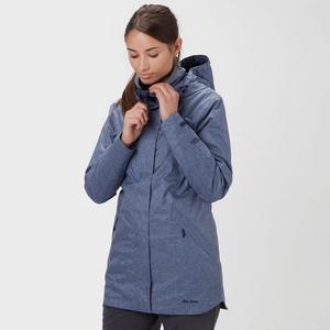 Peter Storm Women's Mistral Long Jacket, Navy  - Navy - Size: 16