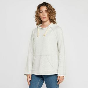 One Earth Women's Loopback Hoodie, White  - White - Size: 8