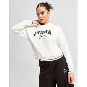 Puma Varsity Crew Sweatshirt - White - Womens, White