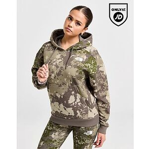 The North Face Dome Camo Overhead Hoodie - Green - Womens, Green