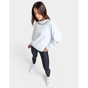 Emporio Armani EA7 Logo Crew Sweatshirt - White - Womens, White