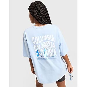 Columbia Swirl T-Shirt - Blue - Womens, Blue