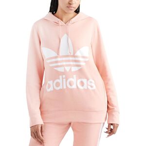 (4, Pink) adidas Originals Womens Trefoil Casual Pullover Hoodie Hoody Jumper To