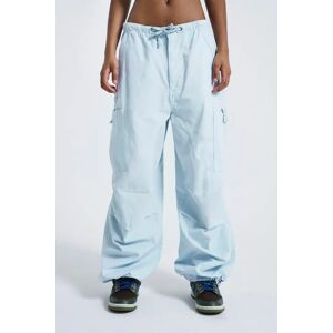 Powder Blue Parachute Cargo Pants   Jaded London - XL / Powder Blue