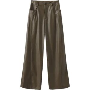 Cubic Baggy Wide Leg Trousers Khaki L female