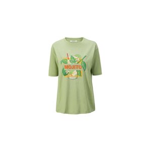 Cubic Mojito Printed T-Shirt Green UN female