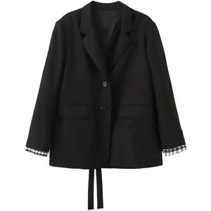 Cubic Single breasted blazer Black L female