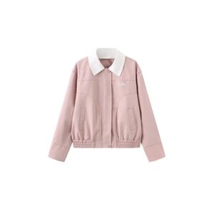 Cubic Varsity Jacket Pink L female