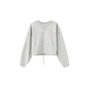Cubic Short Basic Sweatshirt Gray S female