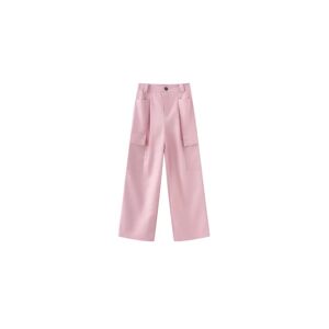 Cubic Straight Leg Cargo Pant Pink M female
